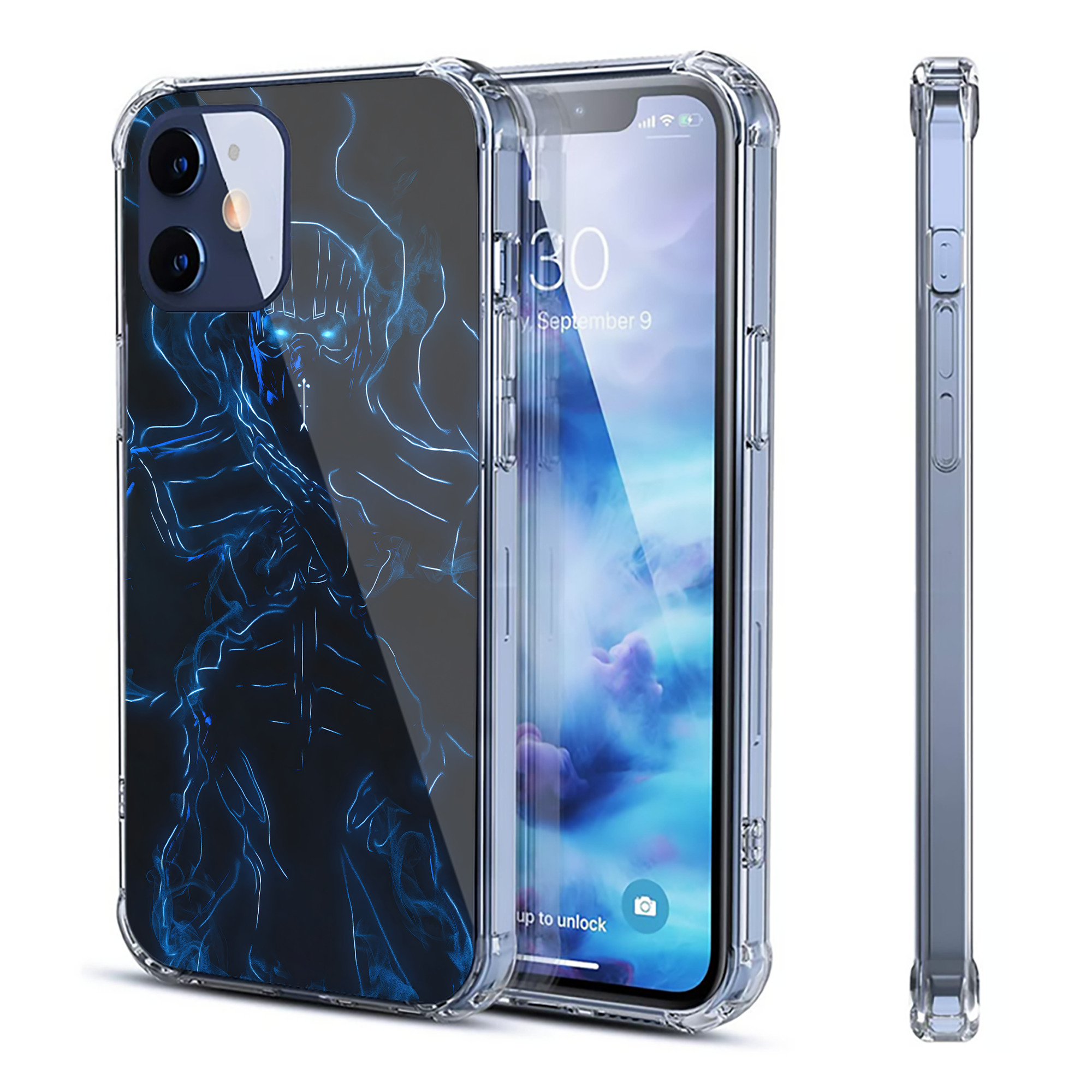 （画像用） アベンジャーズ The Avengers 【iPhone 12シリーズ対応】透明スマホケース（クリアソフトケース）